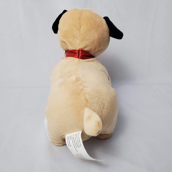 Gemmy Animated Begging Valentine Puppy Plush Toy 2019 "Ain't Too Proud to Beg" - Picture 4 of 15
